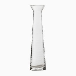 Vasello28 Vase, Twisted Clear by MUN for VG