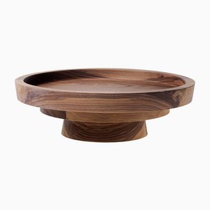Ve_Nier Alzata9 Stand in Walnut Canaletto Finish by MUN for VG