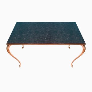 French Fossilised Marble Coffee Table, 1950s