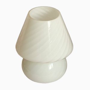Italian Vintage Aurelia Swirl Murano Glass Lamp, 1970s
