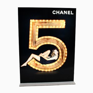 Pantalla de iluminación publicitaria Chanel No. 5