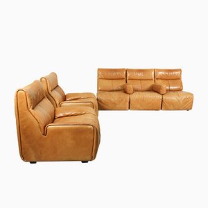 German Sectional Modular Sofa and Lounge Chairs from Cor, 1970s, Set of 4