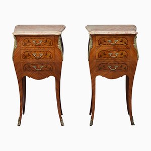 French Bedside Cabinets, Set of 2