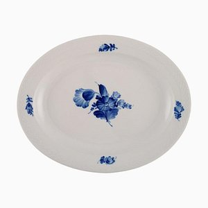 Blue Flower Braided Oval 10/8017 Serving Dish from Royal Copenhagen