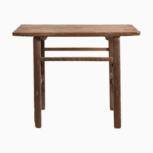 Table Console Rustique en Orme