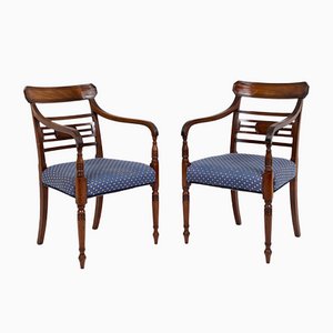 Regency Elbow Chairs, Set of 2