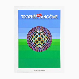 Victor Vasarely, Expo 88 - Trophée Lancôme, 1988, Poster auf Arches Papier