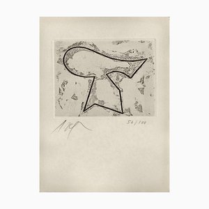 Jean - Hans Arp, Composition 421, 1966, Etching on BFK Rives Paper