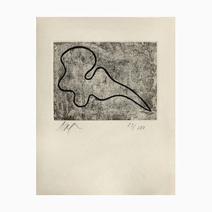 Jean - Hans Arp, Composition 422, 1966, Acquaforte su carta BFK Rives