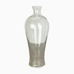 Große klare Vase aus Muranoglas von Seguso für Vetri d'Arte, Italien, 1970