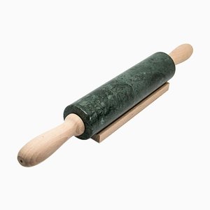 Green Marble Rolling Pin