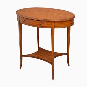 Late Victorian Satinwood Occasional Table