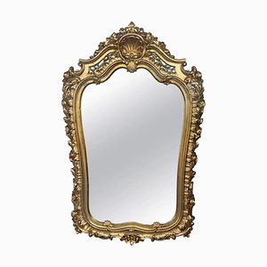 Specchio Impero in legno intagliato, Francia, inizio XX secolo