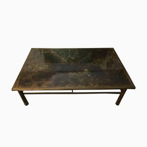 Classical Coffee Table in Bronze by Philip and Kelvin Laverne, United States, 1960s