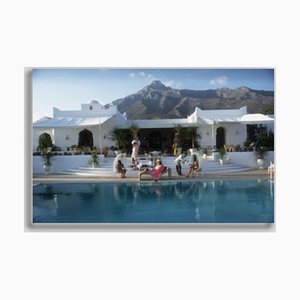 Slim Aarons, El Venero Druck, Druck auf Fotopapier, gerahmt