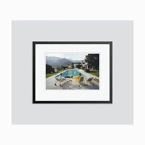 Slim Aarons, Poolside Glamour Print, Impresión en papel fotográfico, Enmarcado