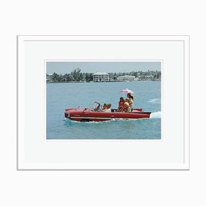 Slim Aarons, Sea Drive, Druck auf Fotopapier, gerahmt