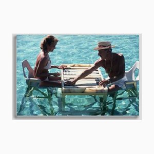 Slim Aarons, Cool bleiben, Druck auf Fotopapier, gerahmt