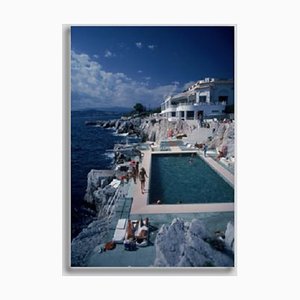 Slim Aarons, Hotel du Cap Eden-Roc, Stampa su carta fotografica, Incorniciato