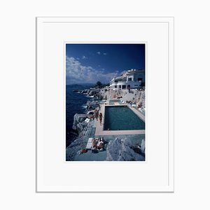 Slim Aarons, Hotel du Cap Eden-Roc, Stampa su carta fotografica, Incorniciato