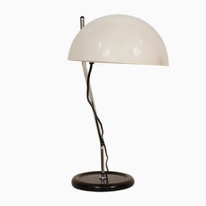 Mid-Century Libellula Tischlampe in Schwarz & Weiß von Guzzini, 1970er