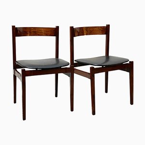 Model 101 Chairs by Gianfranco Frattini for Cassina, Italy, 1960s, Set of 2