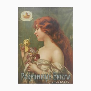 Plaque Publicitaire de Parfum Parisienne de Erizma
