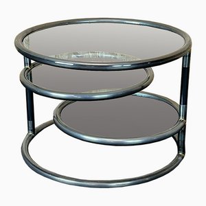 Coffee Table Metal Side Table Adjustable Coffee Table Design 60s 70s