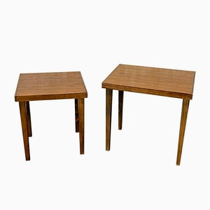 Danish Modern Design Side Table, Set of 2