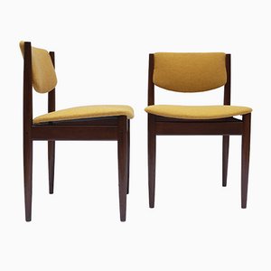 Dining Chairs by Sigvard Bernadotte for France and Son, 1960s, Set of 6