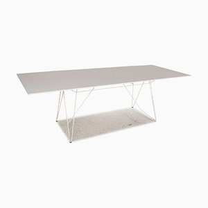White Wooden Rb 8990 Dining Table by Rolf Benz