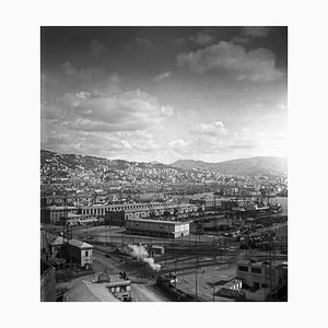 Karl Heinrich Lämmel, Industrielle Ansicht, Genua Hafen, Italien, 1939, Fotografie