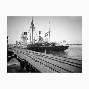 Karl Heinrich Lämmel, Am Außenhafen von Königsberg, Ostpreußen, Deutschland, 1934, Fotografie