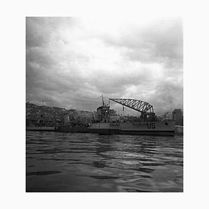 Photographie Karl Heinrich Lämmel, Voyage en Italie, Port de Gênes, Italie, 1939