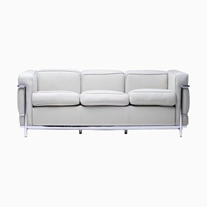 Early Limited Edition LC2 3-Seater Sofa by Le Corbusier for Cassina