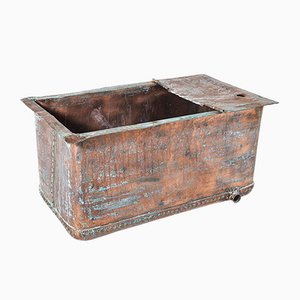Very Large Early Victorian Decorative Copper House and Garden Planter