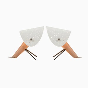 Lampes de Bureau par Ernst Igl pour Hillebrand, Set de 2