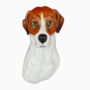 Royal Worcester 3025 Foxhound Wall Plaque