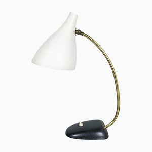 Lámpara de mesa alemana moderna de metal de Cosack, años 60
