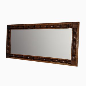 French Oak Mirror by Charles Dudouyt