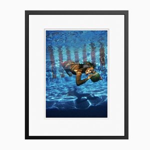 Slim Aarons, Underwater Drink, Print on Paper, Framed