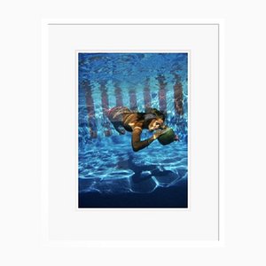 Slim Aarons, Underwater Drink, Print on Paper, Framed