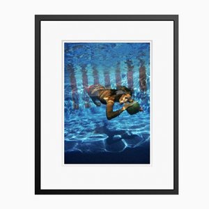 Slim Aarons, Underwater Drink, Print on Paper, Framed