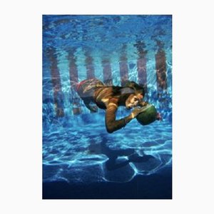 Slim Aarons, Underwater Drink, Print on Paper, Framed