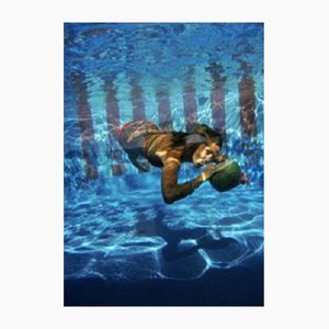 Slim Aarons, Underwater Drink, Print on Paper, Framed