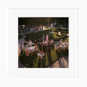 Slim Aarons, Garden Party, Print on Paper, Framed