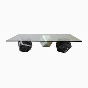 Table Basse en Marbre par Massimo Vignelli