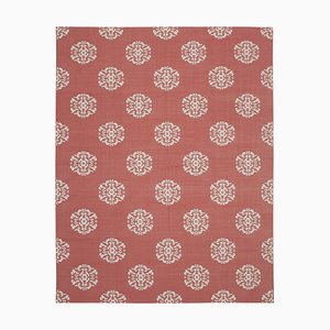 Tapis Dhurrie Vintage Rouge