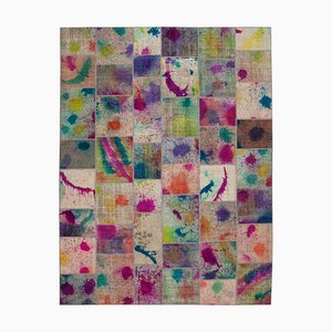 Multicolored Patchwork Rug