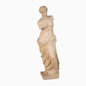 G. Ruggeri, Italian Sculpture, Venus De Milo, Marble Powder & Resin